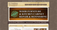 Desktop Screenshot of lefurniturerepair.com